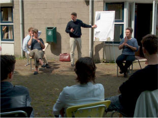 Debatteren in gebarentaal